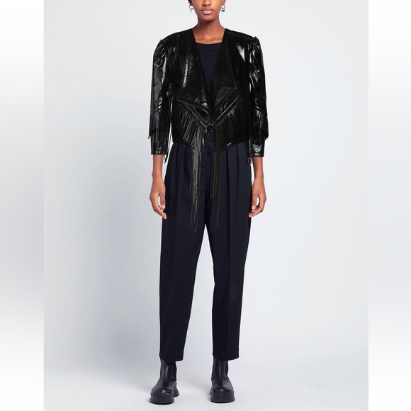 Philosophy Di Lotenzo Serafini Cropped Jacket Size 6 - Picture 3 of 8